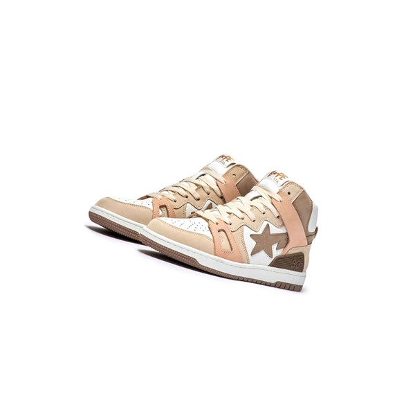 Beige Men's A BATHING APE Bape Sta 93 Hi M2 High Sneakers | NAT194328