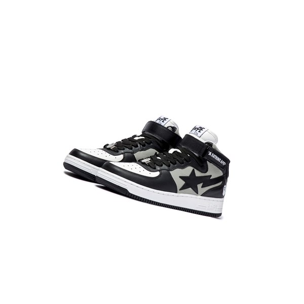 Black Men's A BATHING APE Bape Sta Mi #2 M2 High Sneakers | LVY715804