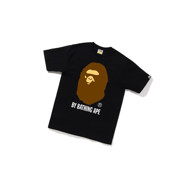 Black Men's A BATHING APE By Bathing Ape Tee Short Sleeve T Shirts | TVN174805