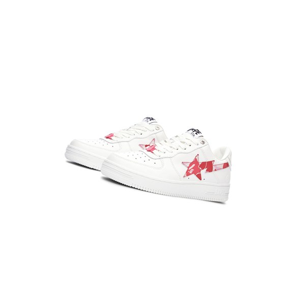 Carmine Rose Women's A BATHING APE Bape Sta™ White / Abc Camo Low Sneakers | ZFX391874