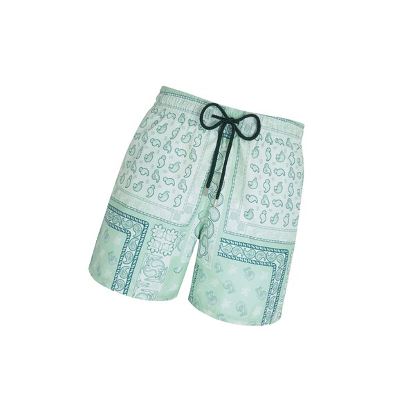 Light Green Men's A BATHING APE X Vilebrequin Moorea Shorts | PAZ480329