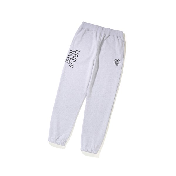 Light Grey Men's A BATHING APE Ursus Sweat Pants | FCR821659