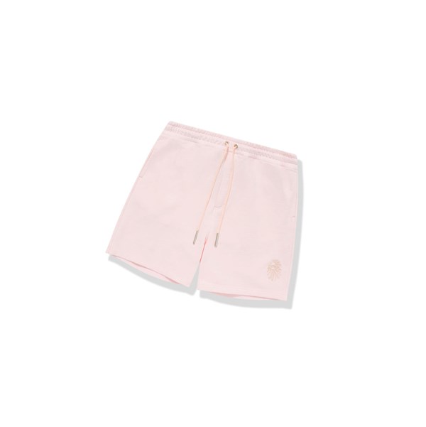 Pink Men's A BATHING APE Ape Head Sweat Shorts | JLT157294