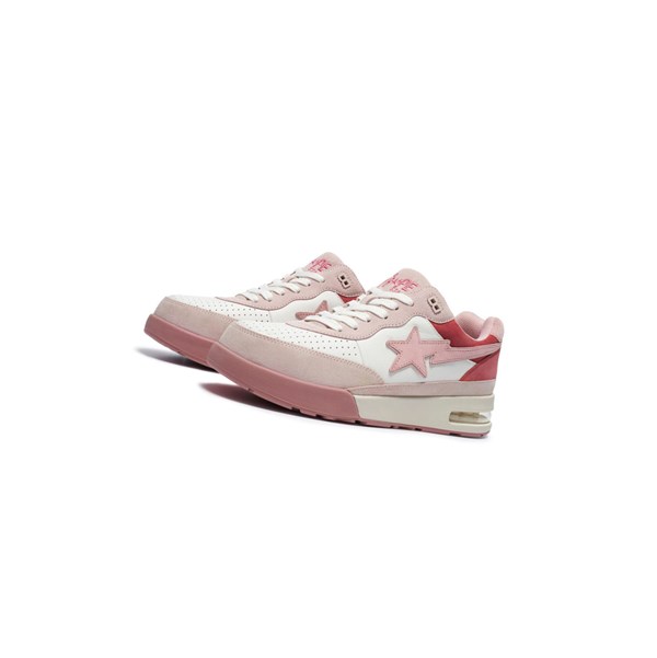 Pink Men's A BATHING APE Road Sta #3 M2 Low Sneakers | GHS083621