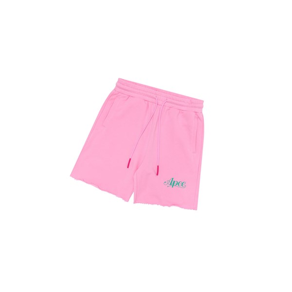 Pink Women's A BATHING APE Logo Lounge Shorts | FAN754083