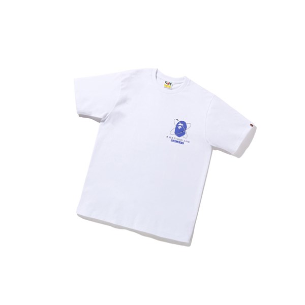 White Men's A BATHING APE Bape Galaxy Tee Short Sleeve T Shirts | TRX423065