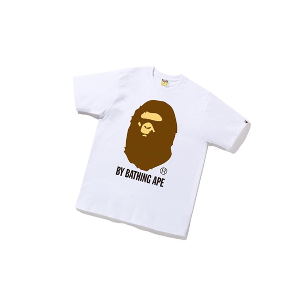 White Men's A BATHING APE By Bathing Ape Tee Short Sleeve T Shirts | WZY062873