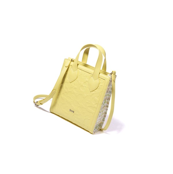 Yellow Women's A BATHING APE Solid Camo Mini Tote Bags | WBX271364