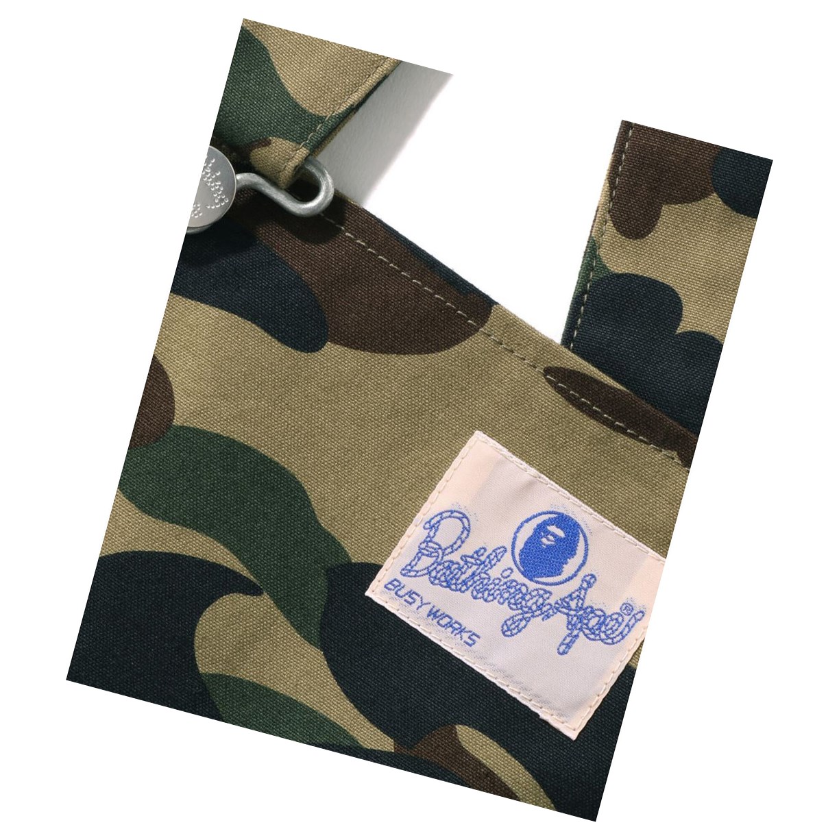 Army Green Women's A BATHING APE 1st Camo Jumper Mini Skirts | TVW872349