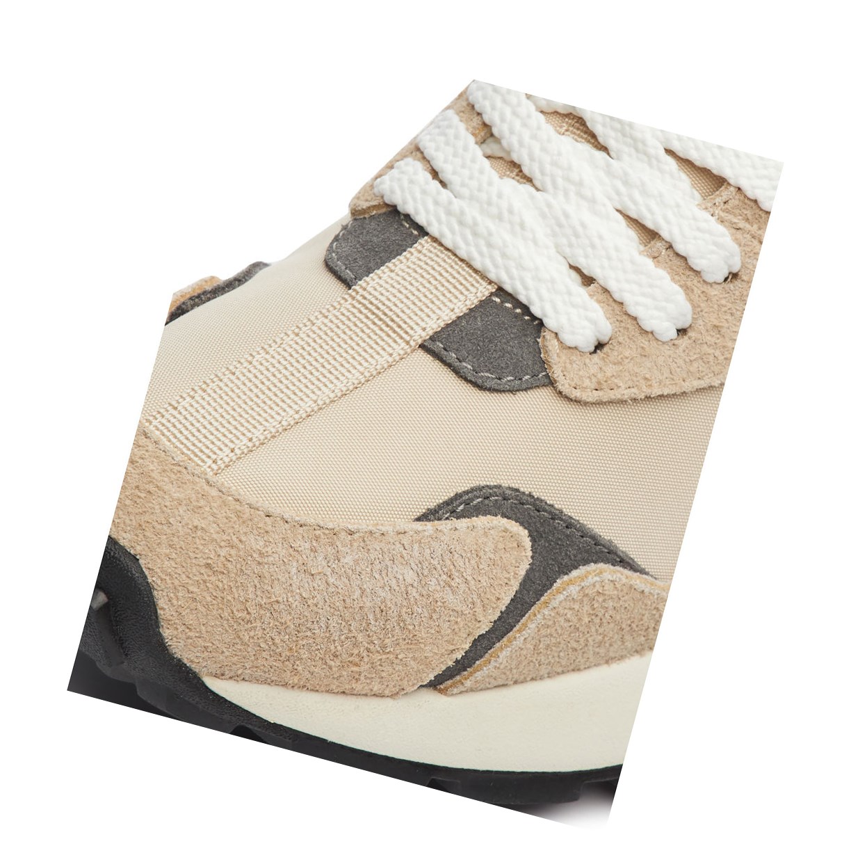 Beige Men's A BATHING APE Road Sta Express #1 M2 Low Sneakers | NQA074186