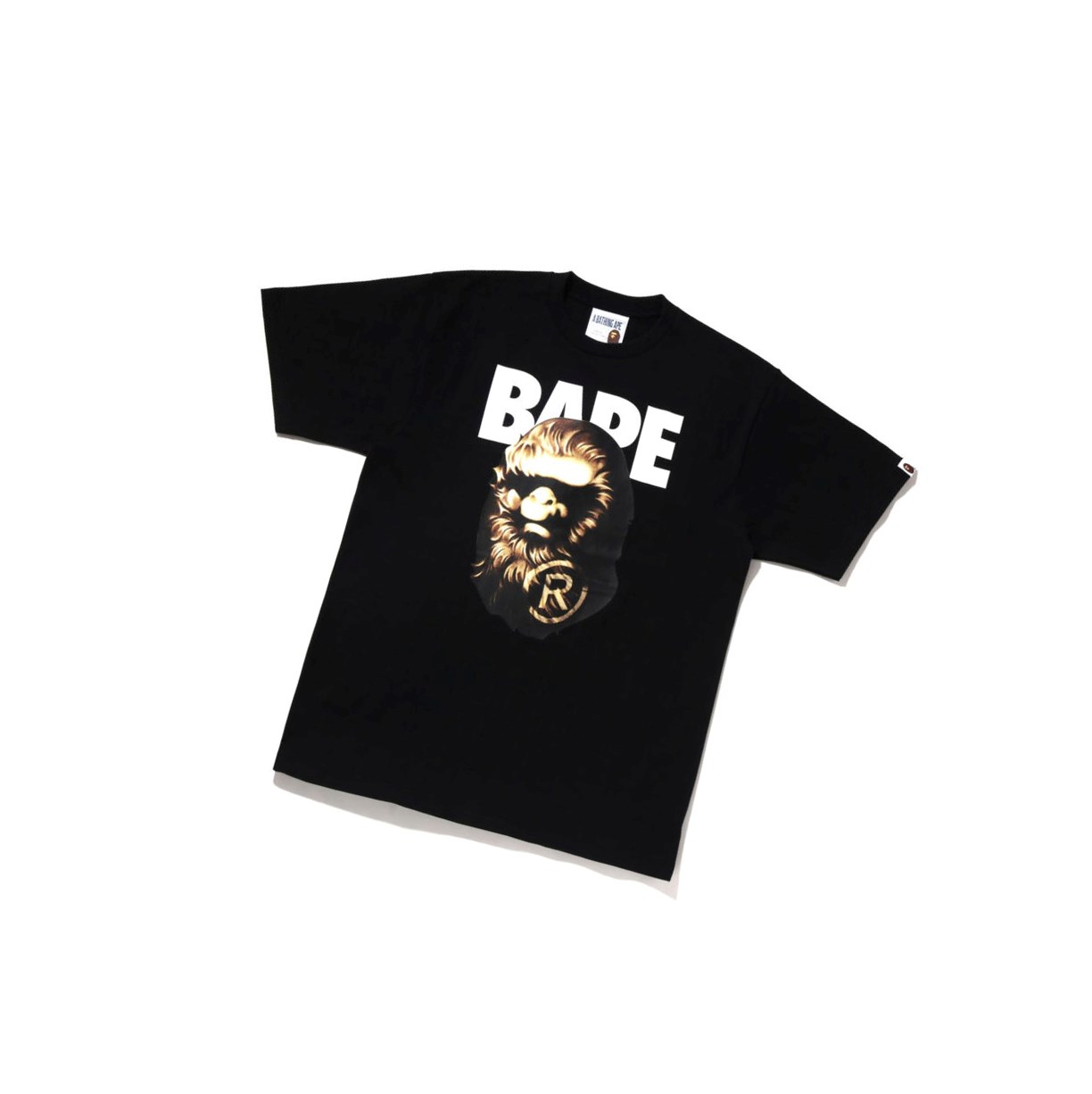 Black Men\'s A BATHING APE Ape Head Tee Short Sleeve T Shirts | CSZ750216