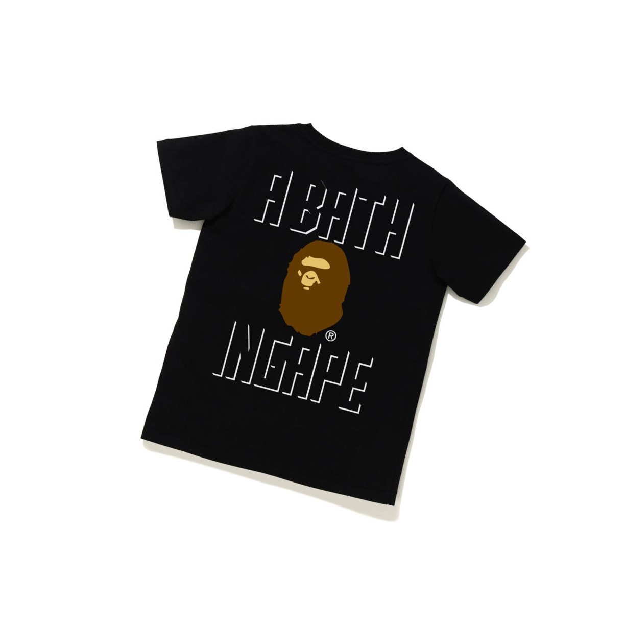 Black Women's A BATHING APE Ape Head One Point Tee #2 Short Sleeve T Shirts | BMF204571