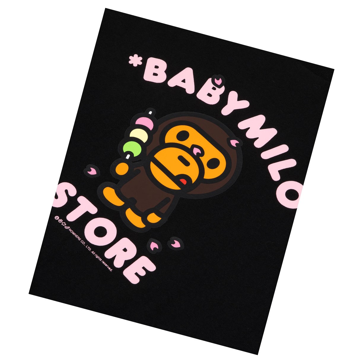 Black Women's A BATHING APE Baby Milo Boxy Fit Tee Short Sleeve T Shirts | FOZ490821