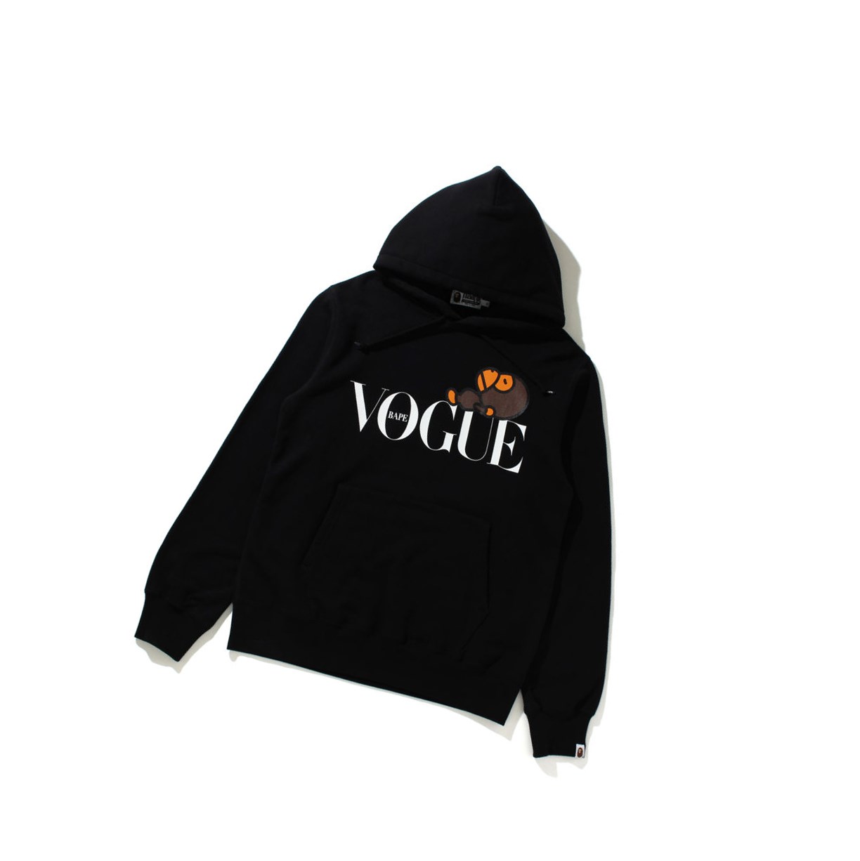 Black Women\'s A BATHING APE X Vogue Milo Pullover Hoodie | HZL562804