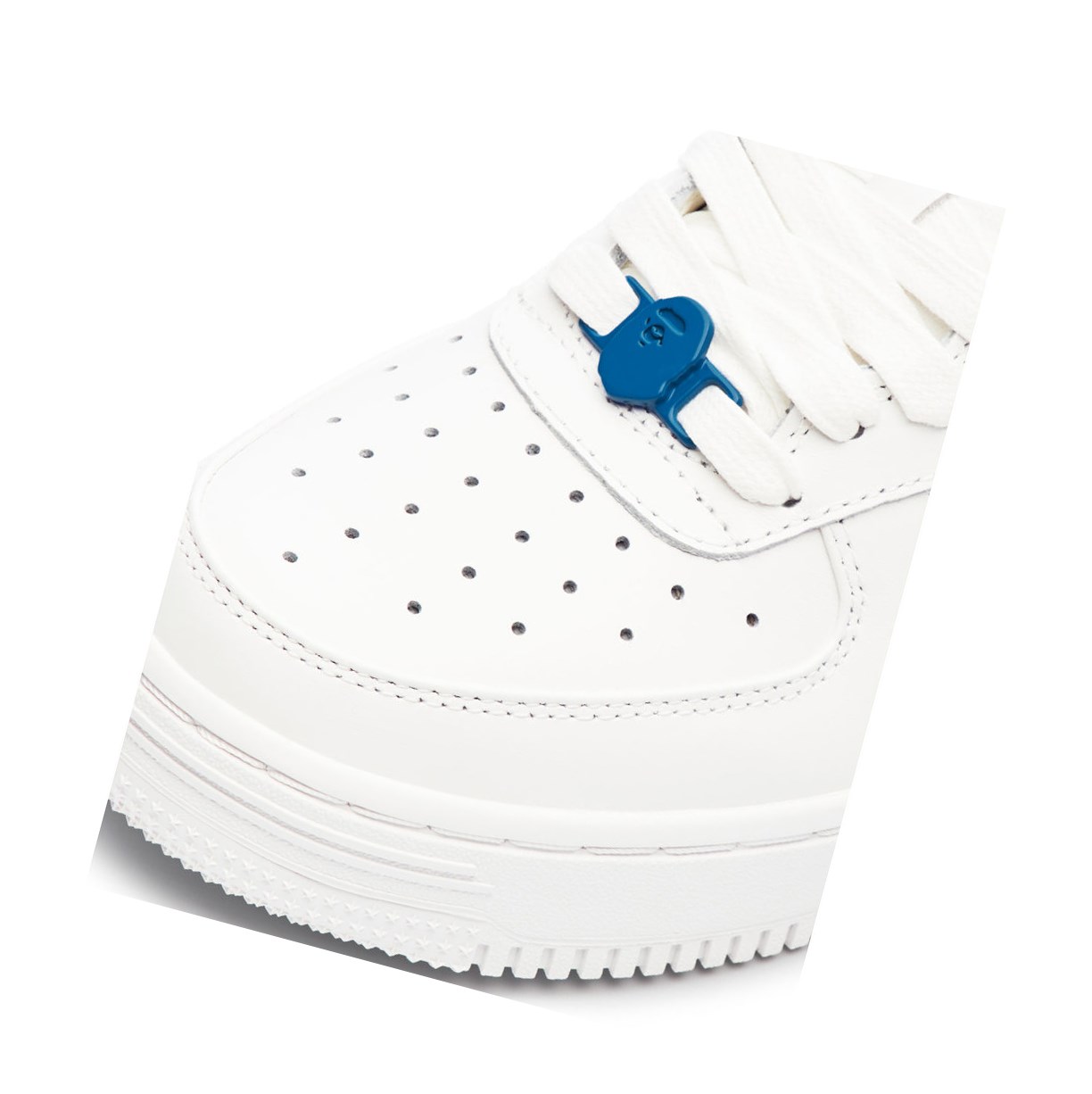 Blue Women's A BATHING APE Bape Sta™ White / Abc Camo Low Sneakers | HPR985130