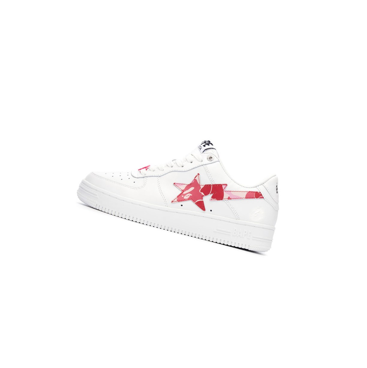 Carmine Rose Women's A BATHING APE Bape Sta™ White / Abc Camo Low Sneakers | ZFX391874