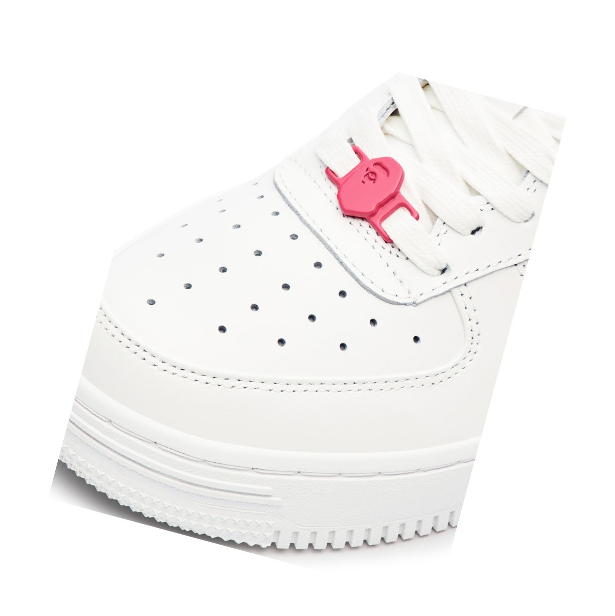 Carmine Rose Women's A BATHING APE Bape Sta™ White / Abc Camo Low Sneakers | ZFX391874