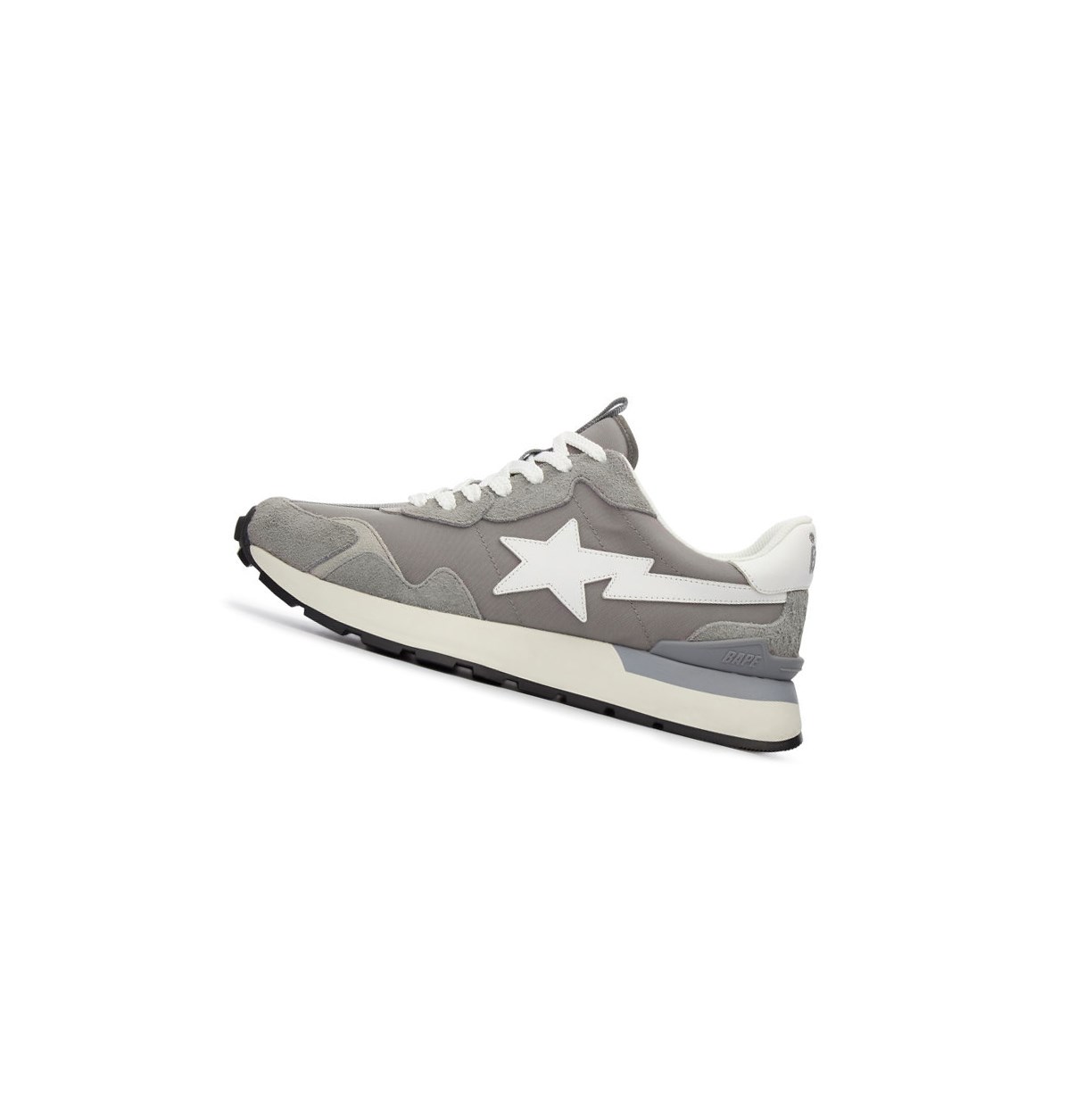 Grey Men's A BATHING APE Road Sta Express #1 M2 Low Sneakers | XKD680397