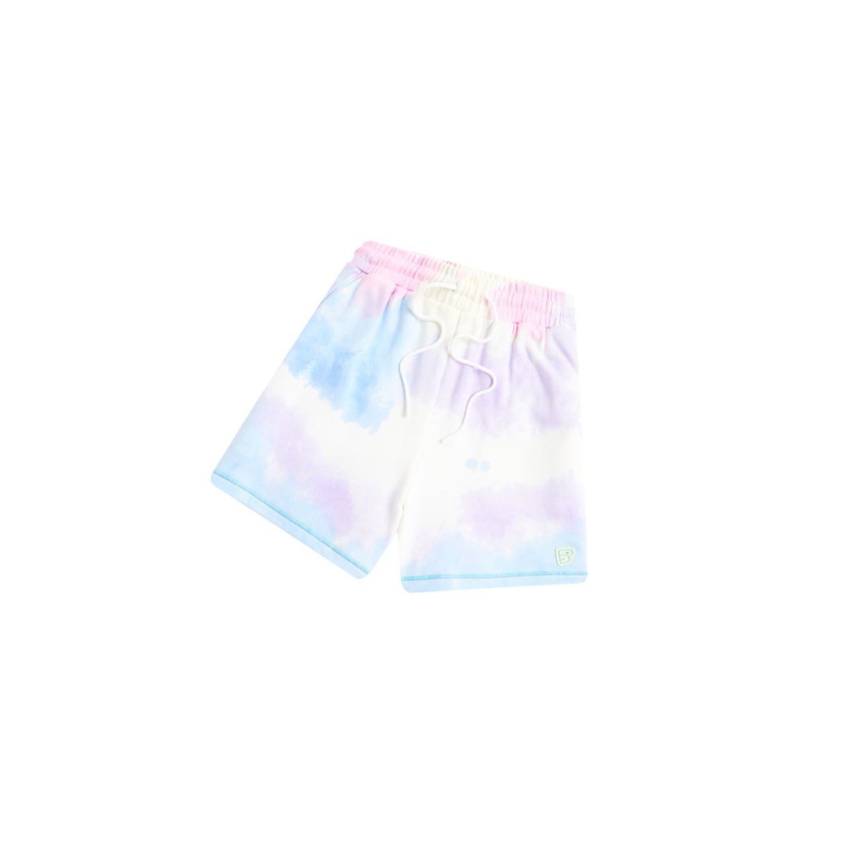 Light Blue Women\'s A BATHING APE Tie-dye Shorts | GWI356492