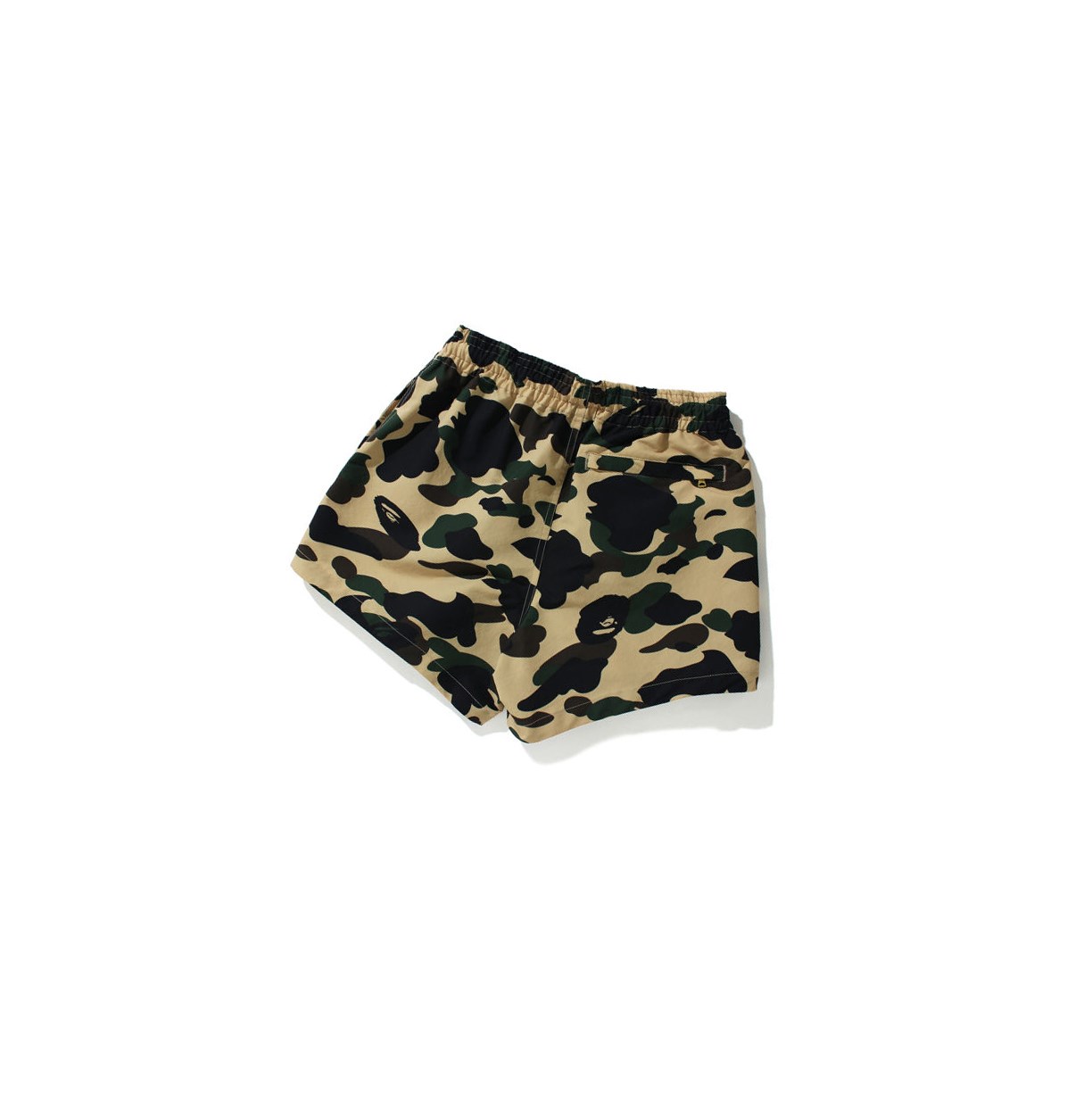 Mellow Yellow Women's A BATHING APE 1st Camo Shorts | ZFS734592