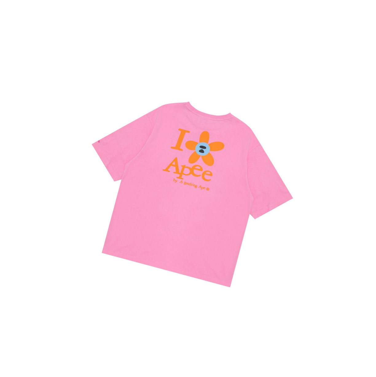 Pink Women's A BATHING APE Classic Tee Short Sleeve T Shirts | WBN068352