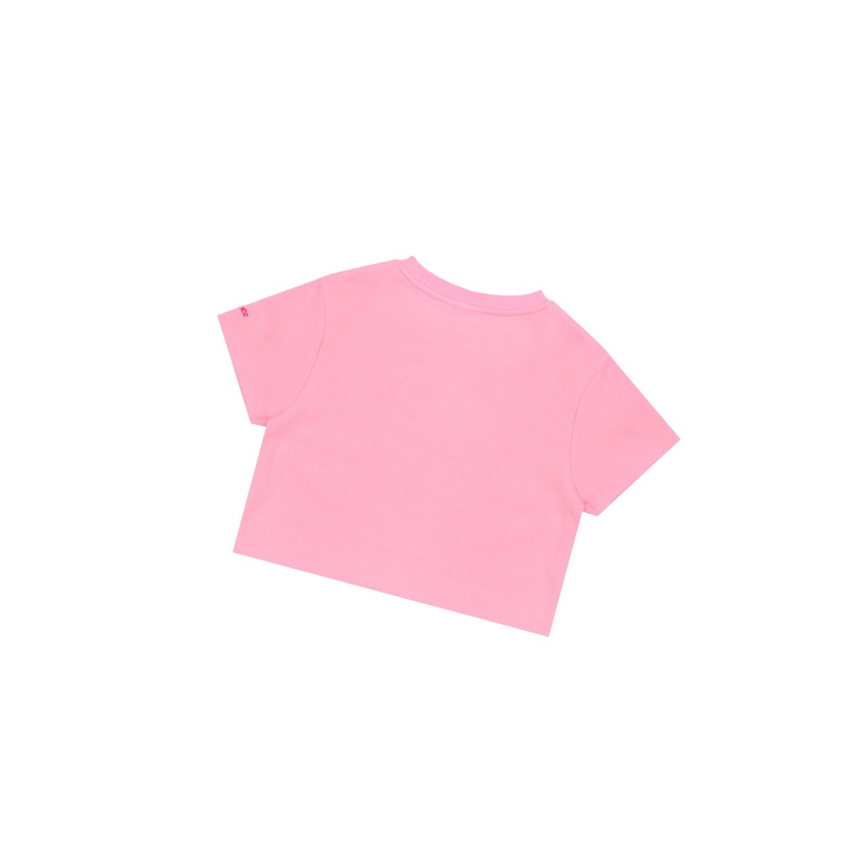 Pink Women's A BATHING APE Flower Cropped Tee Short Sleeve T Shirts | VYK912086