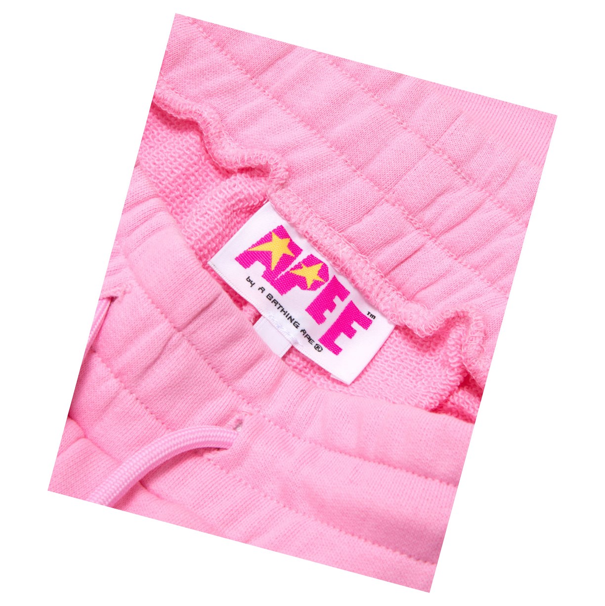 Pink Women's A BATHING APE Logo Lounge Shorts | FAN754083