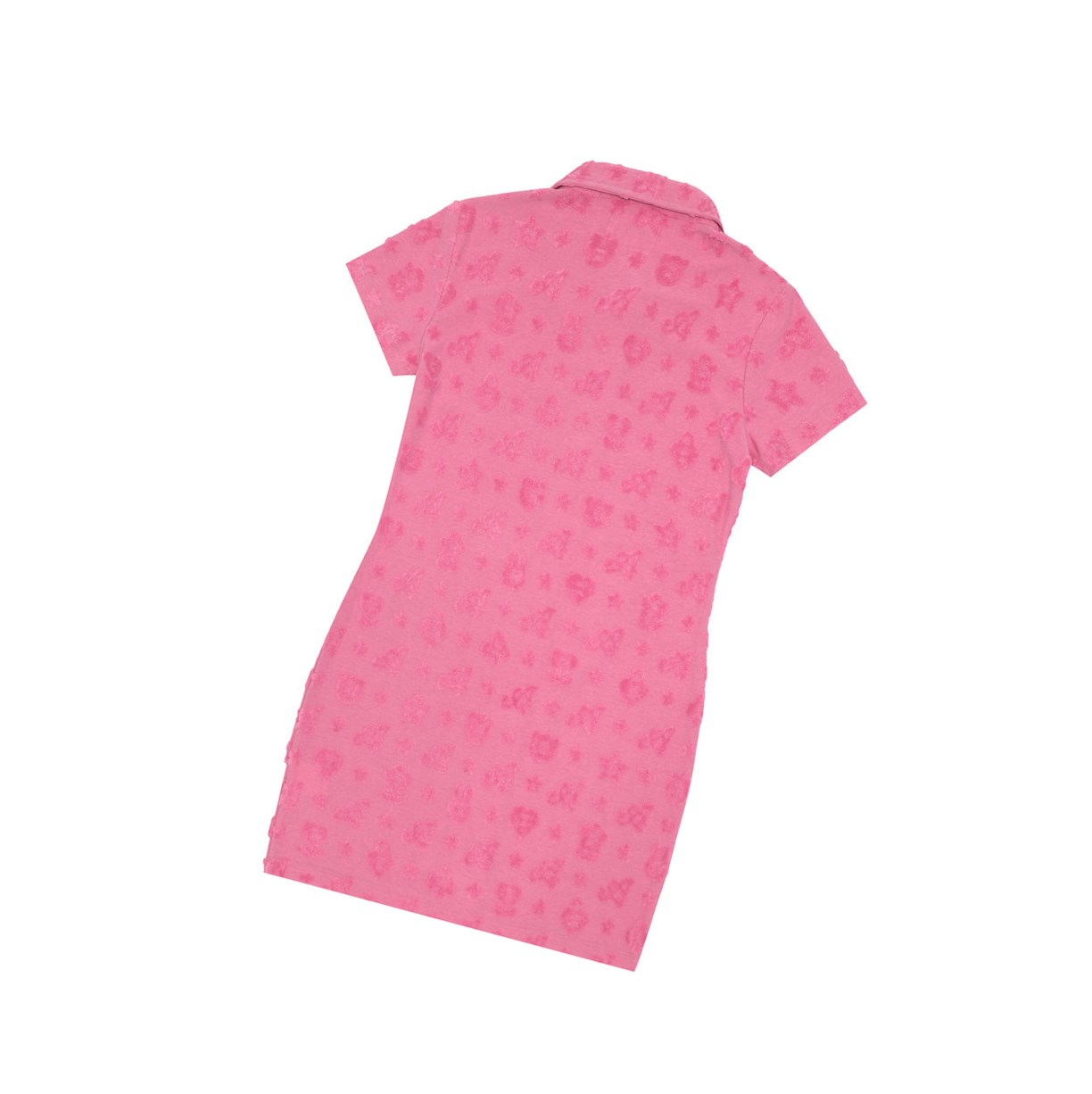 Pink Women's A BATHING APE Patterned Dress Mini Dress | MZU482153