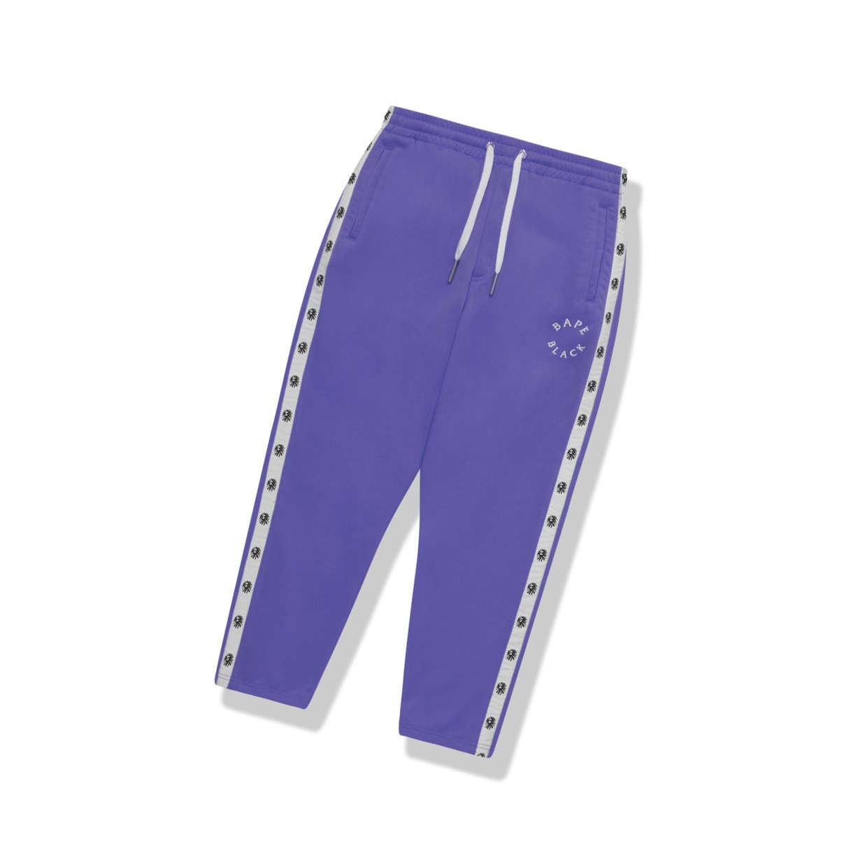 Purple Men\'s A BATHING APE Logo Track Long Pants | DLF843769