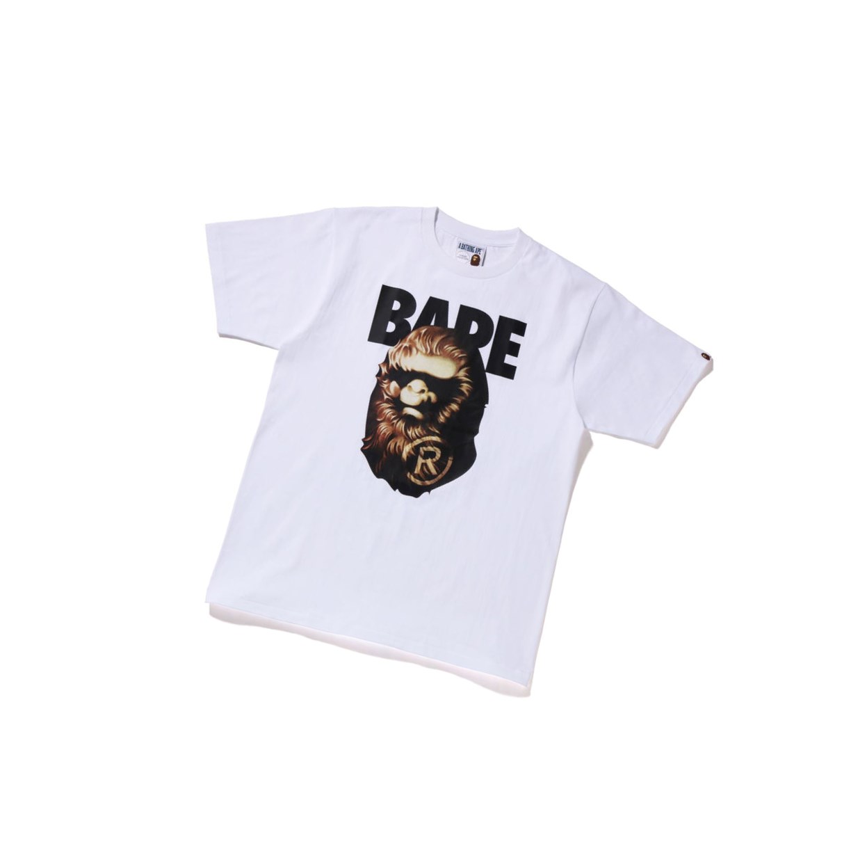 White Men\'s A BATHING APE Ape Head Tee Short Sleeve T Shirts | SHX481693