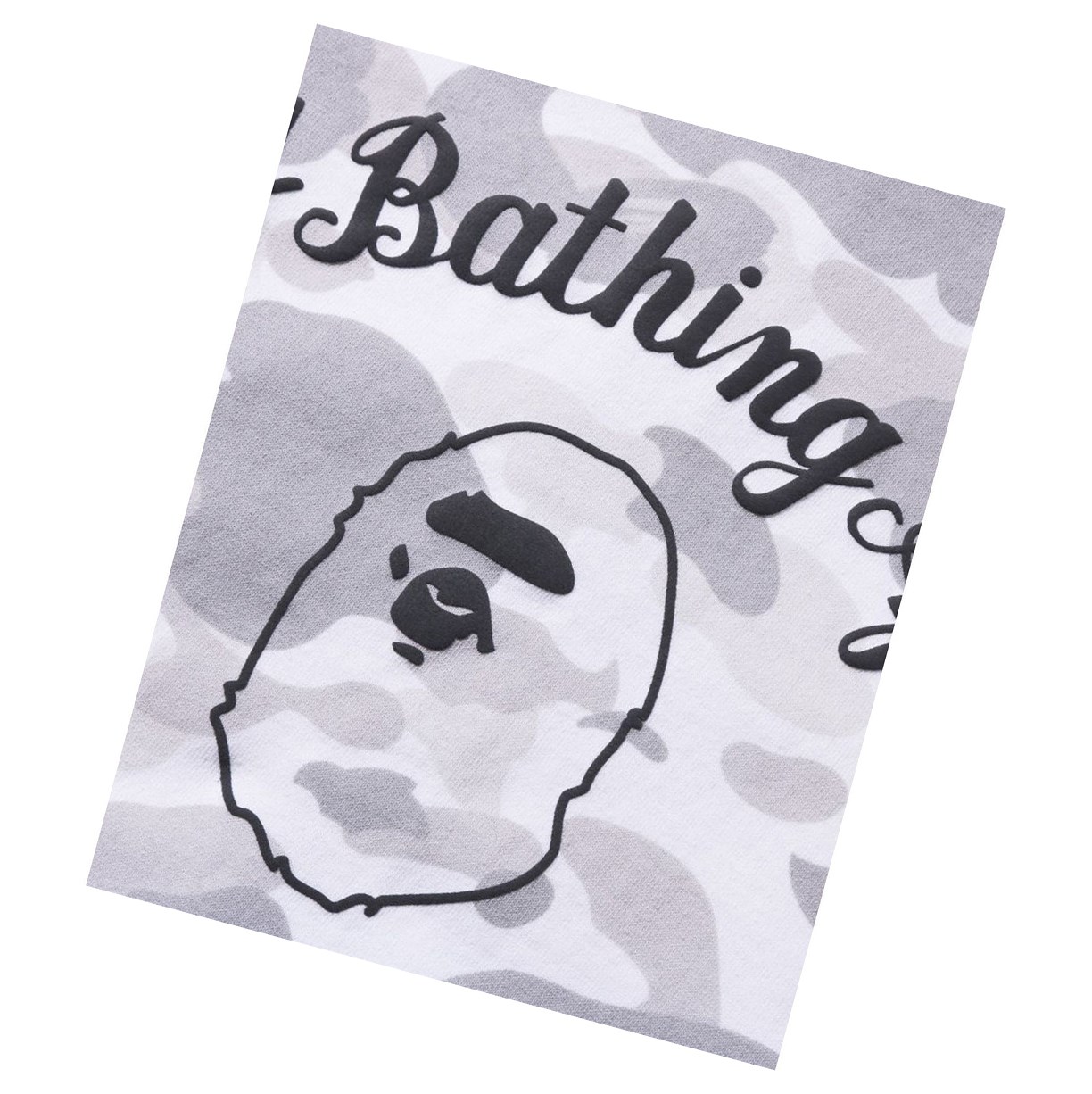 White Women's A BATHING APE A Bathing Ape Color Camo Oversized Full Zip Throughs Hoodie | DNC028671