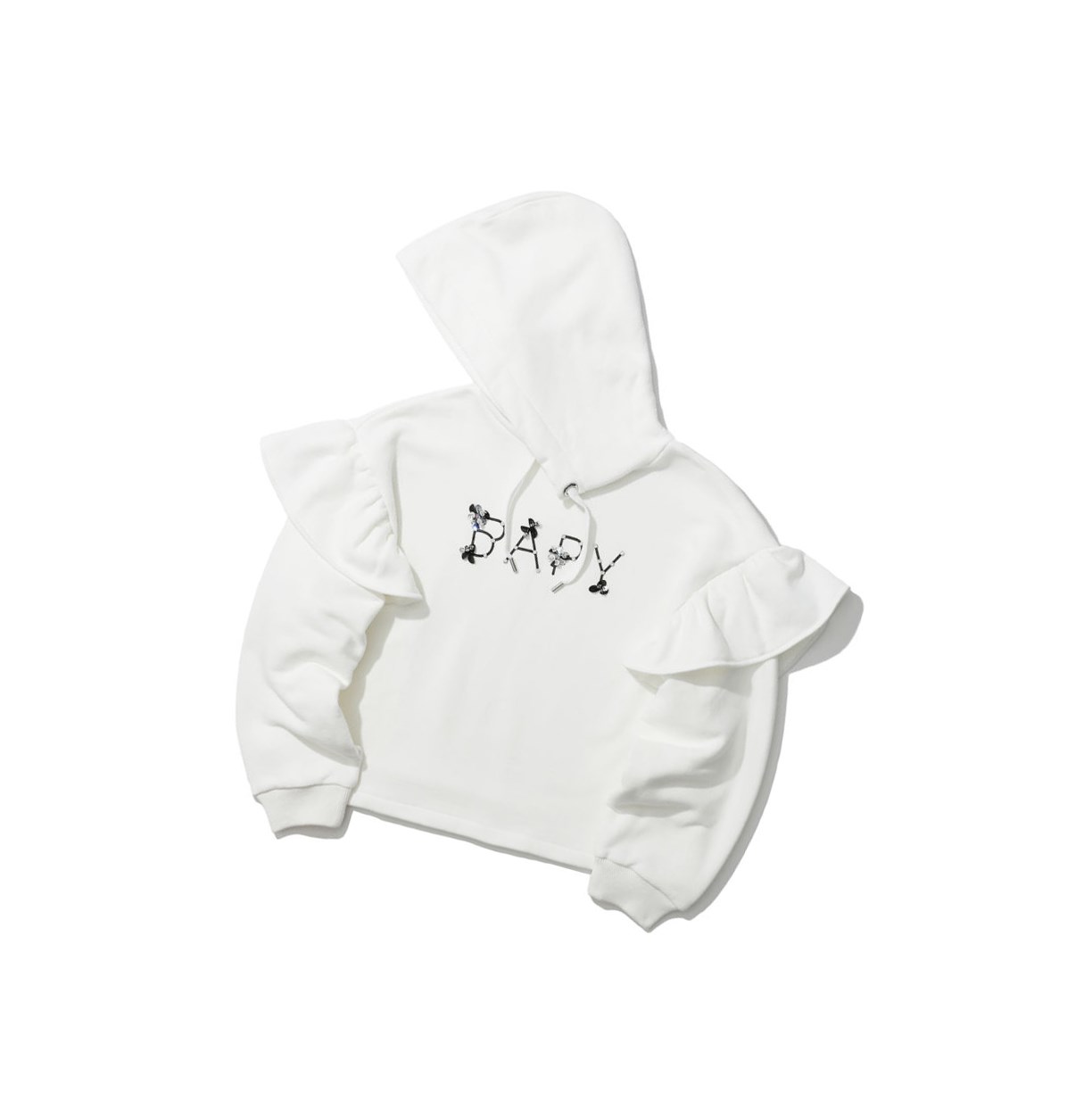 White Women\'s A BATHING APE Embellished Hoodie | RQL865437