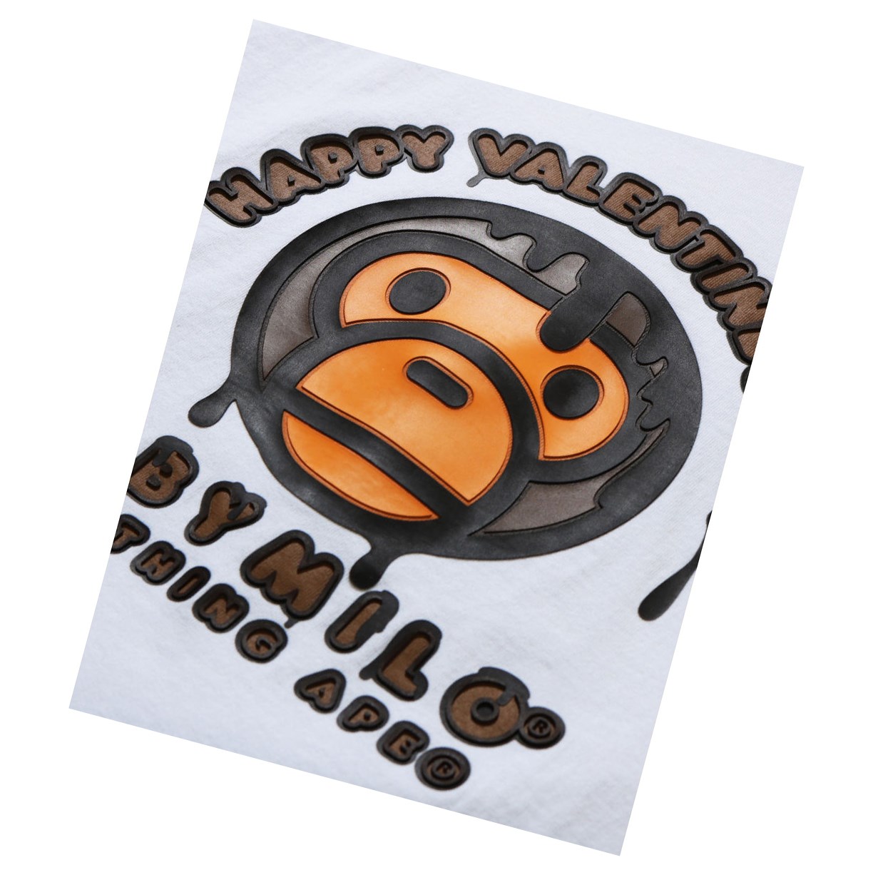 White Women's A BATHING APE Valentine Chocolate Baby Tee Short Sleeve T Shirts | RZP930586