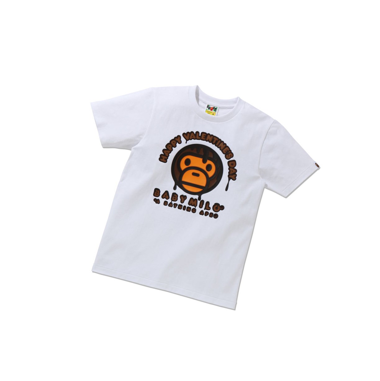 White Women\'s A BATHING APE Valentine Chocolate Baby Tee Short Sleeve T Shirts | RZP930586